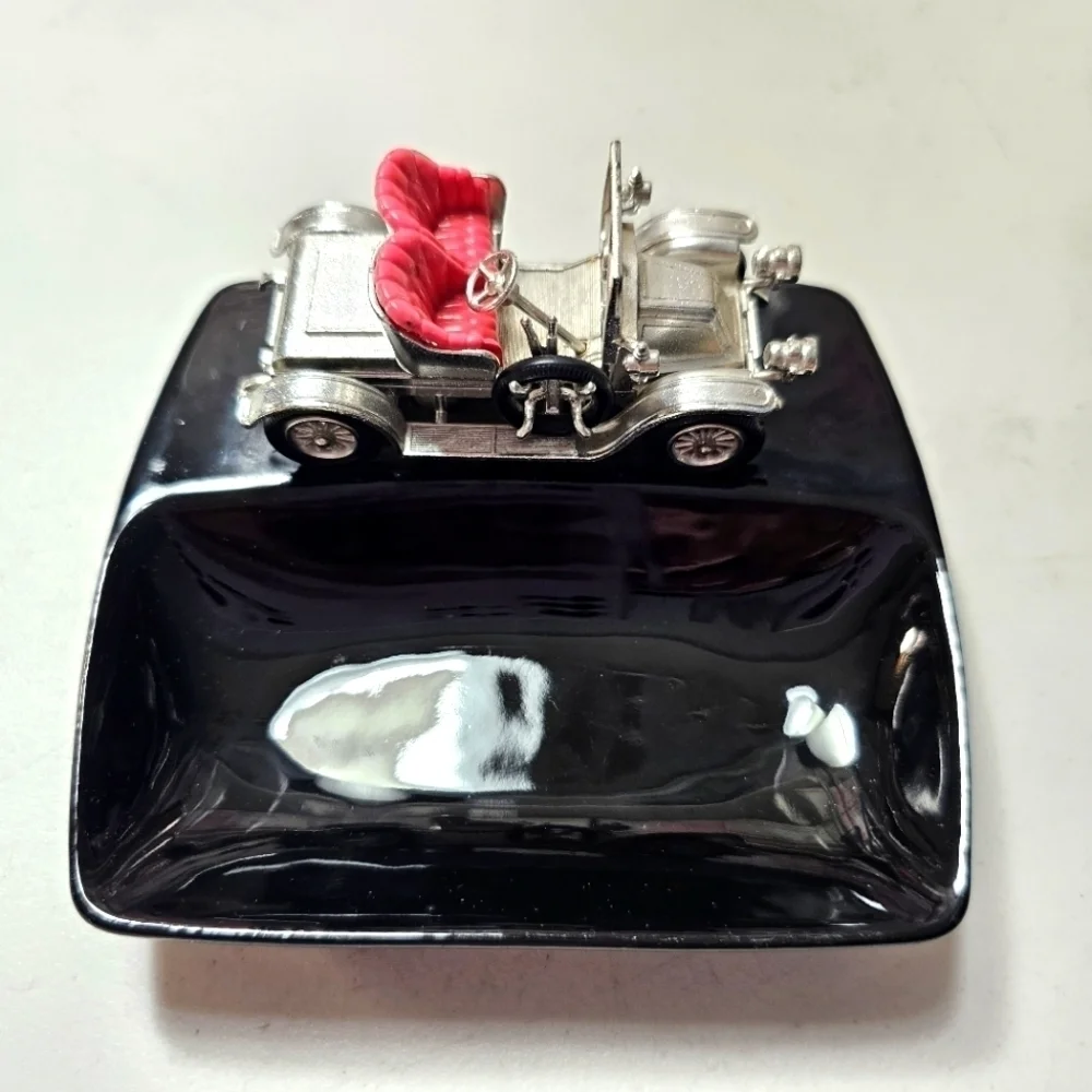 Lesney 1911 Renault Scaled Miniature Model Car, Fun Change Catch All Dish Tray